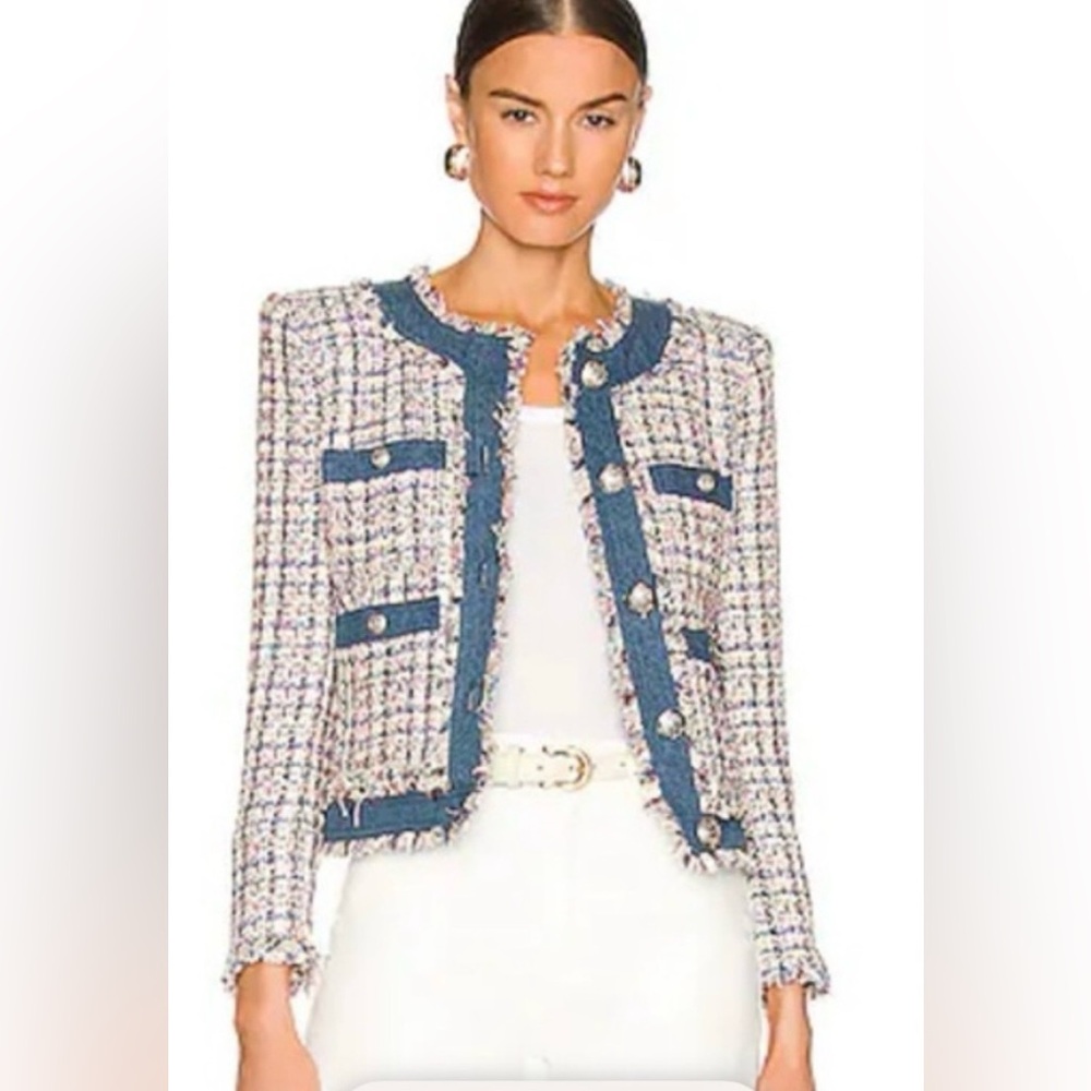NWT Veronica Beard Esten Tweed Jacket size 2.